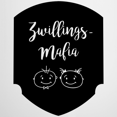 Zwillings-Mafia: Bub-Mäd - Emaille-Tasse
