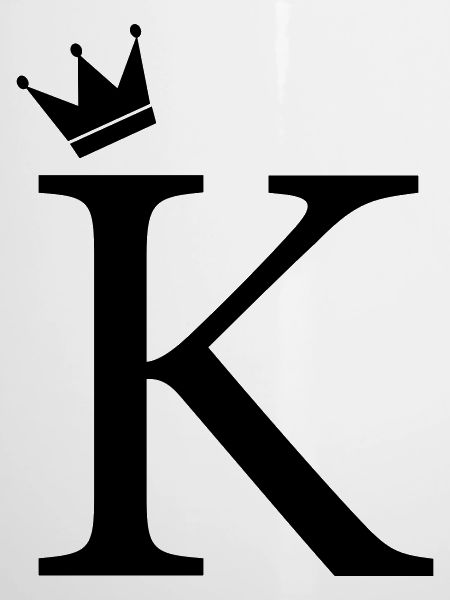 K-Monogramm-Krone