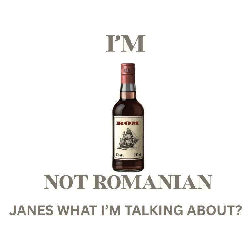 I'M ROM-NOT ROMANIAN