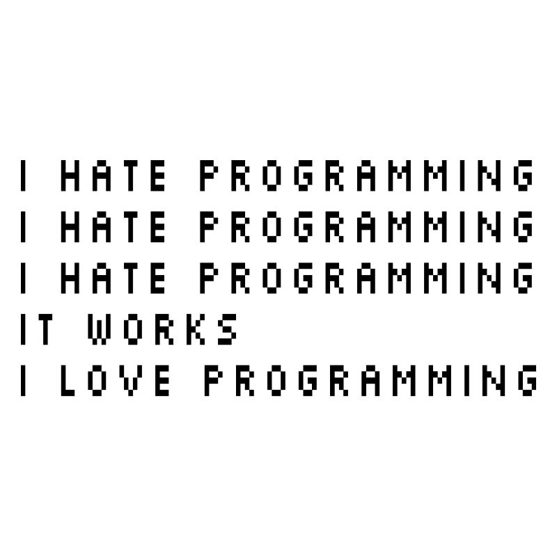 I Hate Programming Coder Programmer Software Devel