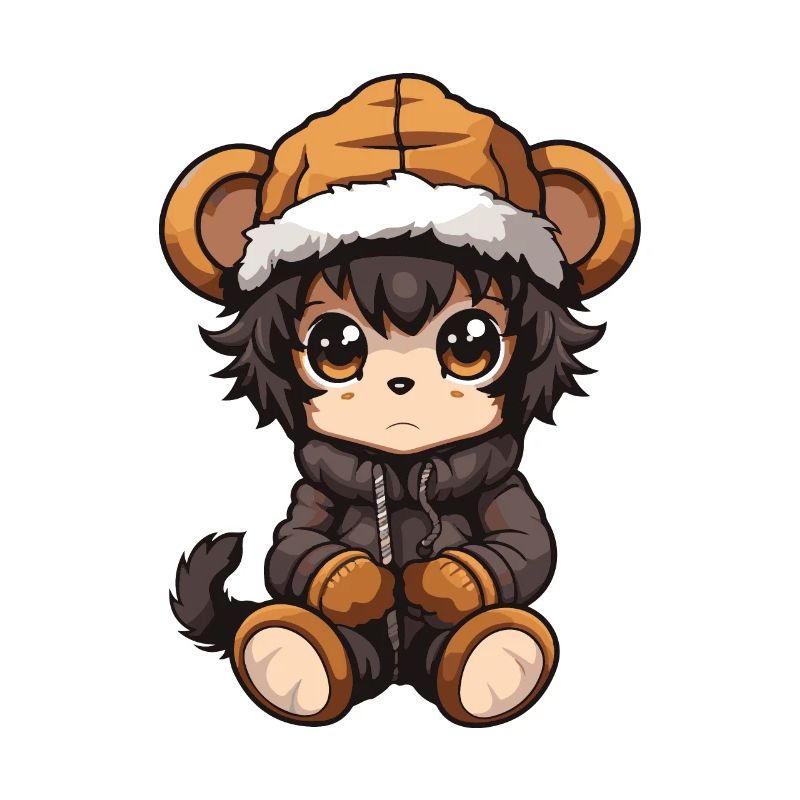 Singe Animal Bébé Bande Dessinée