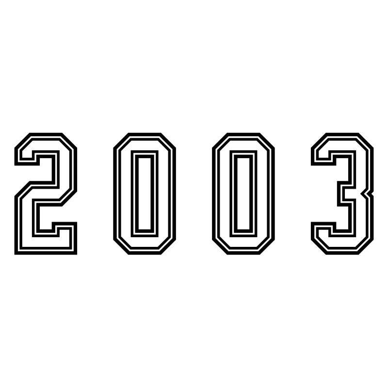 Numéro de l’année 2003