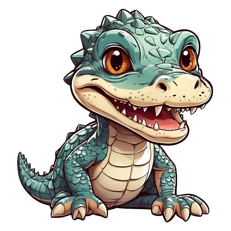 petit alligator mignon