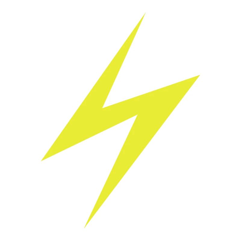 Logo éclair foudre