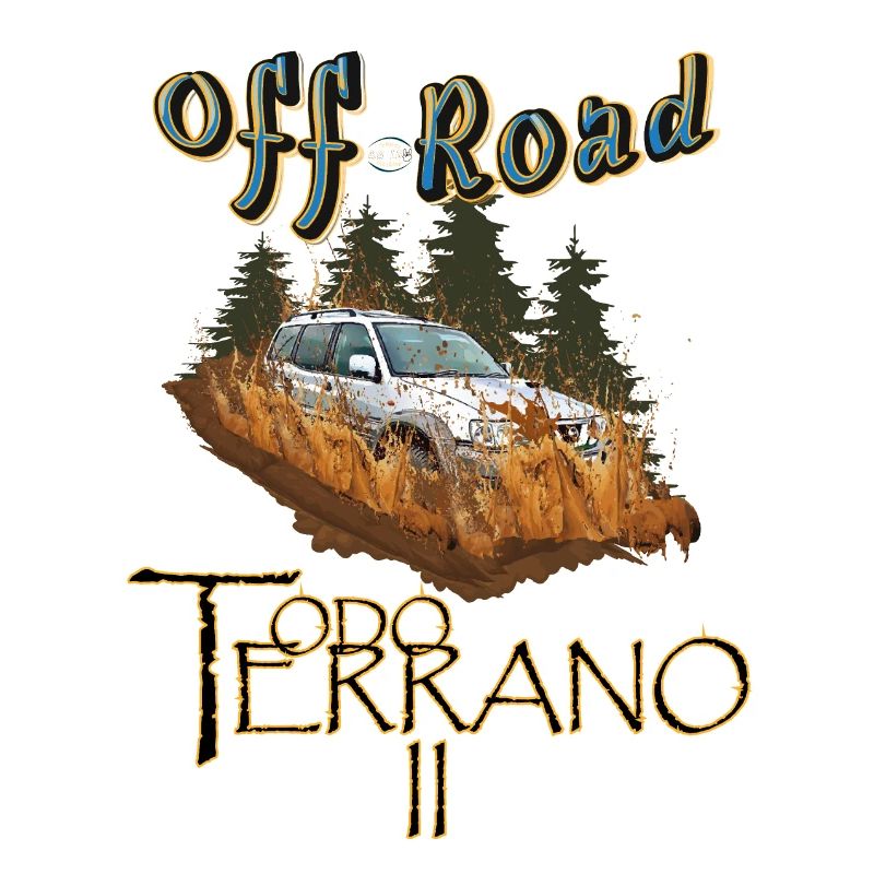 Terrano II Traversant la boue