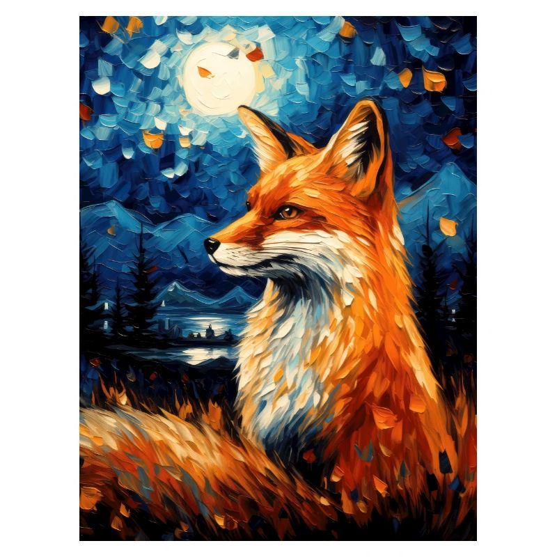 Fuchs Van Gogh Style