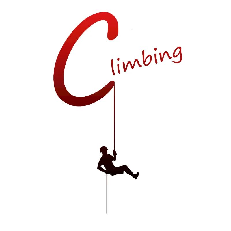 Klettern Kletterer Climbing Abseilen
