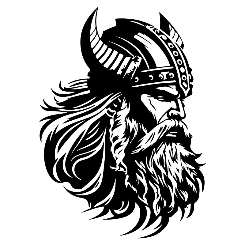 Viking Head Warrior Viking