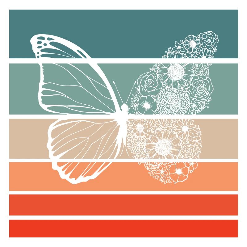 Papillon Retro Style Vintage