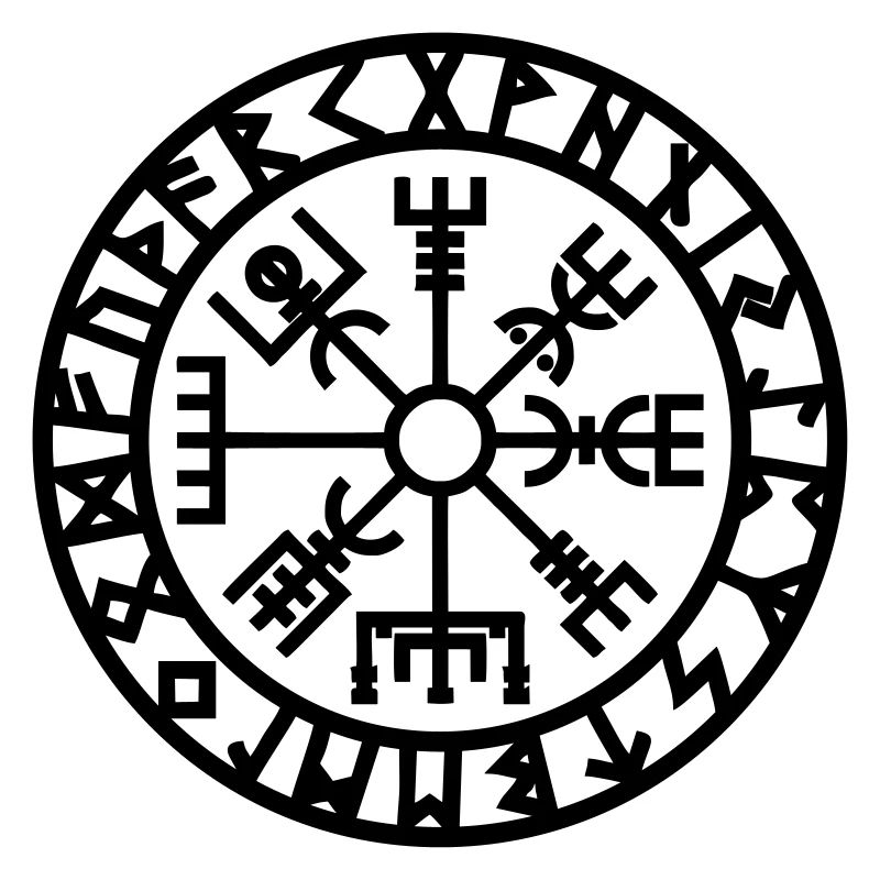 Vegvisir Compass Rune Vikings