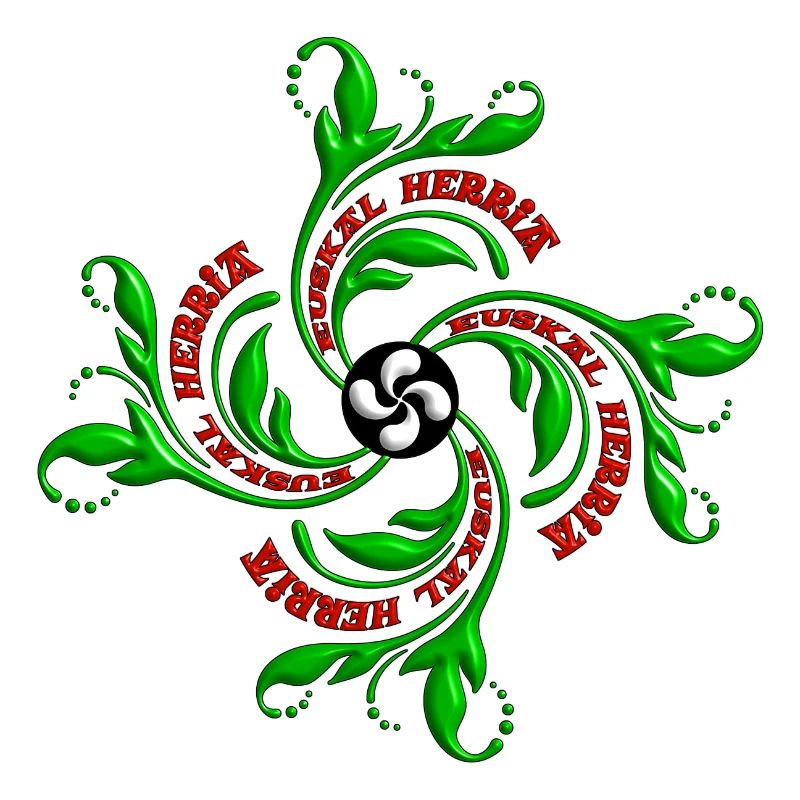 Croix Basque. Lauburu