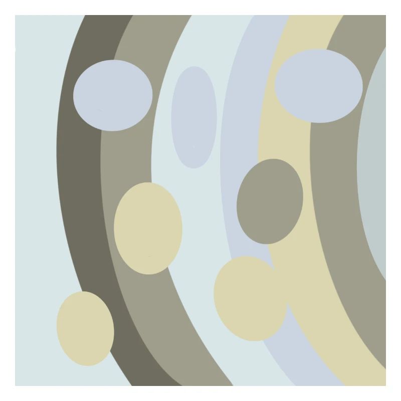 Timelessly elegant retro boho pattern abstract