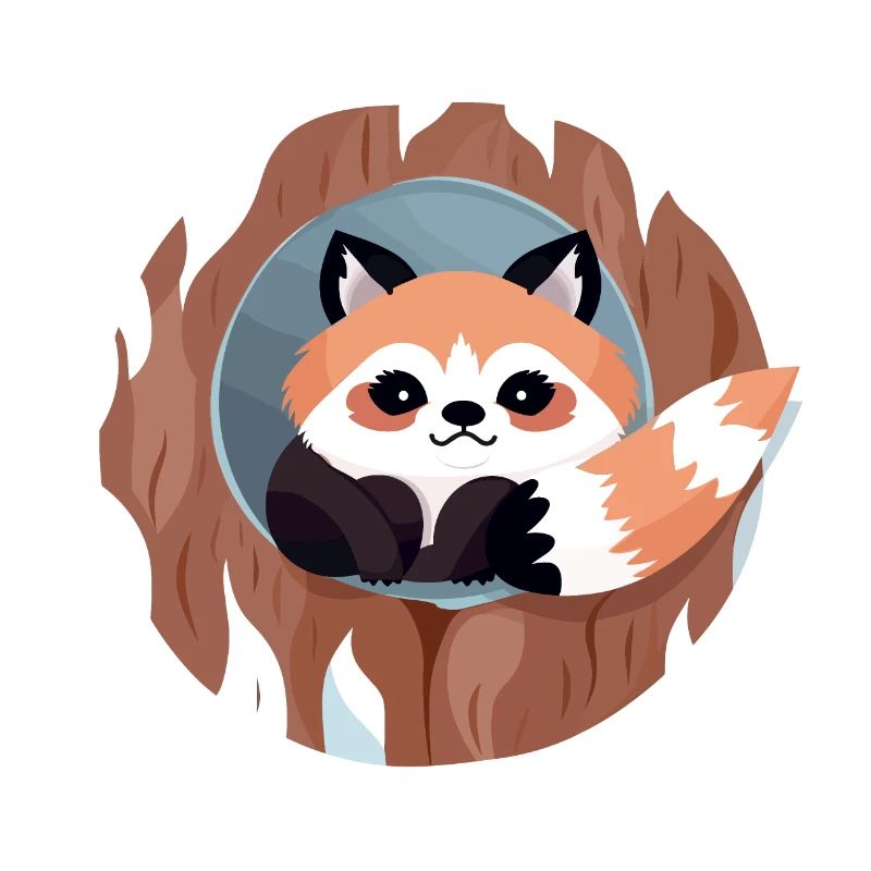 Cuddly Red Panda