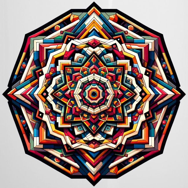 Kunterli - Spiritual, colourful mandala