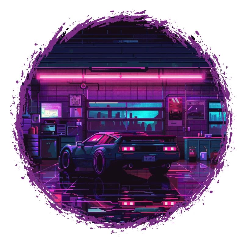 Neon Garage – RetroRift Night Edition