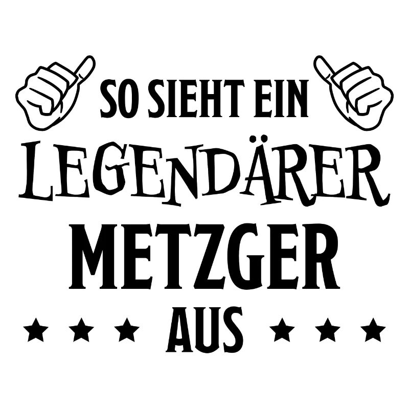 Metzger Beruf Lustiger Spruch Fleischer Geschenk