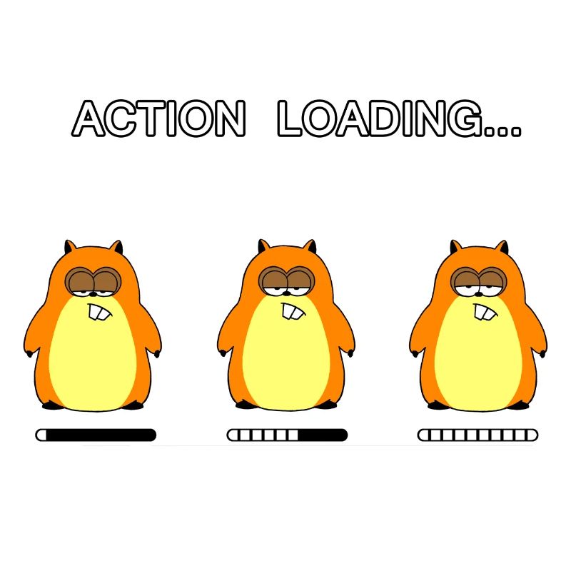 Action loading... (whiteline)