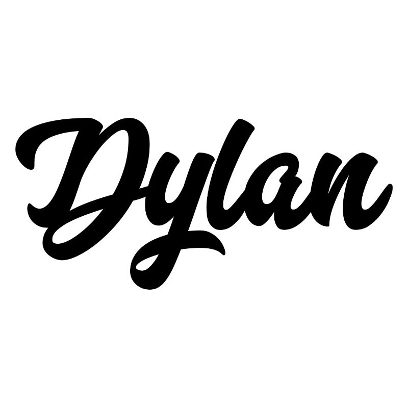 Dylan benutzerdefinierte Text Geburtstagsname