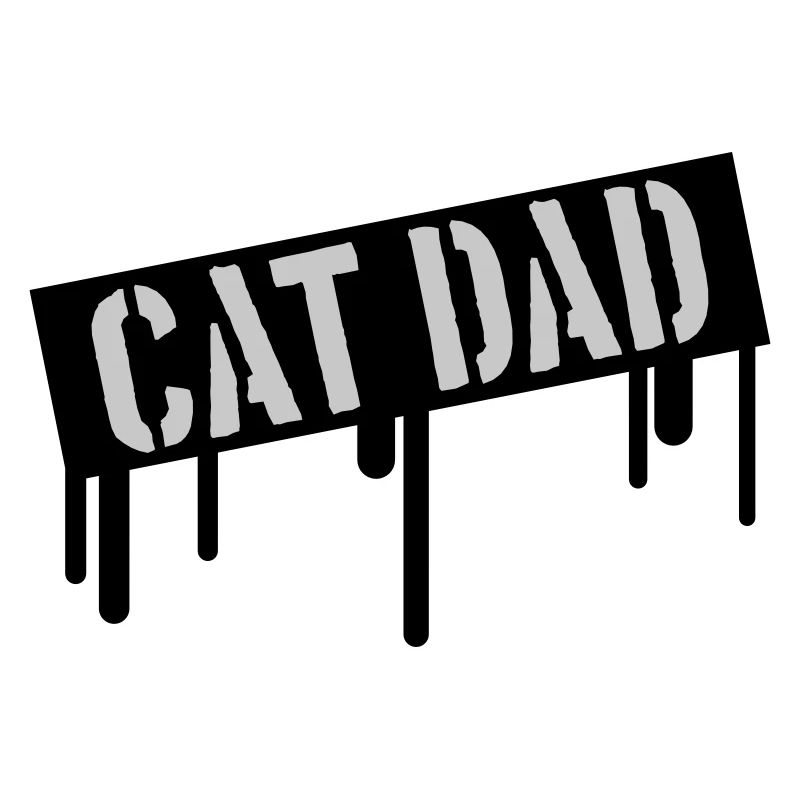 Stamp Cat Dad Logo