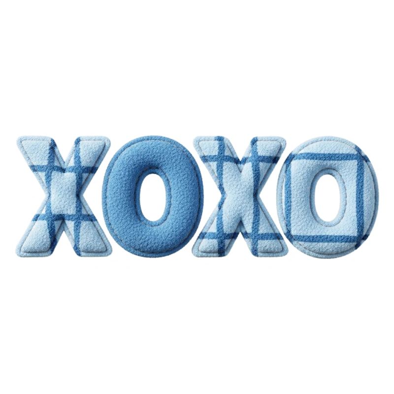 XOXO Patchwork Look mit Stoff Optik