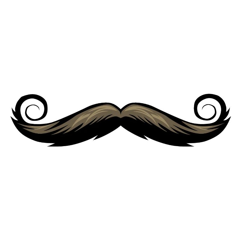 drawing mustache