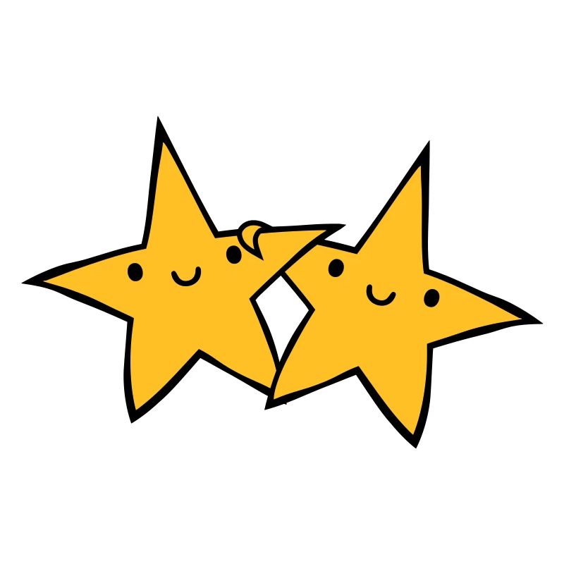2 Sternchen Paar