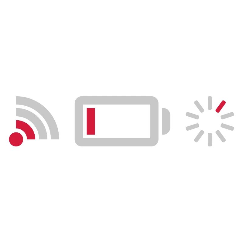 No Connection Battery Logos
