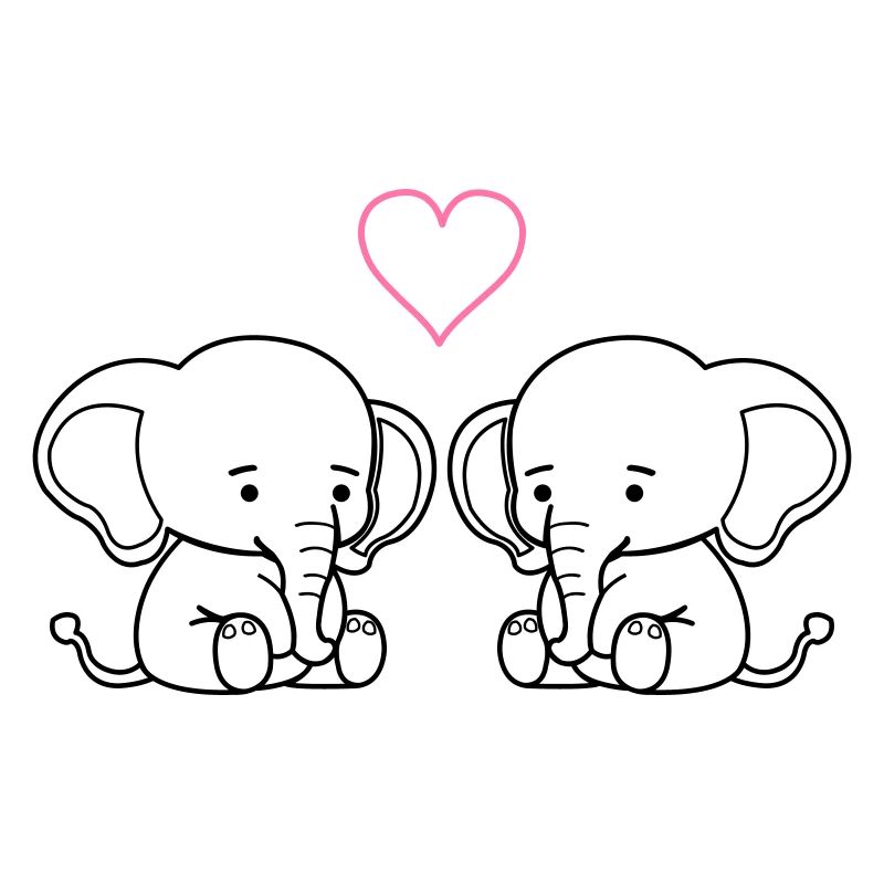 Amour de l’éléphant