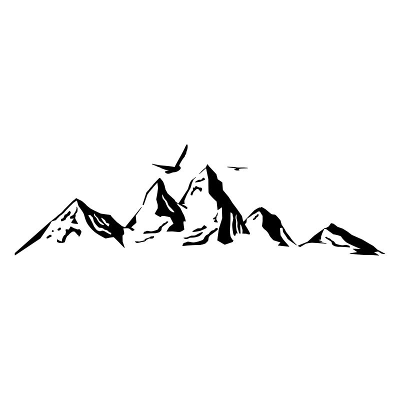 BERGE Gebirge Landschaft Silhouette Panorama