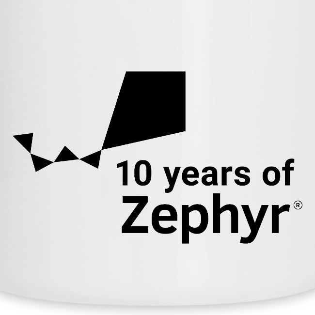 Zephyr 10th Anniversary Stacked Black