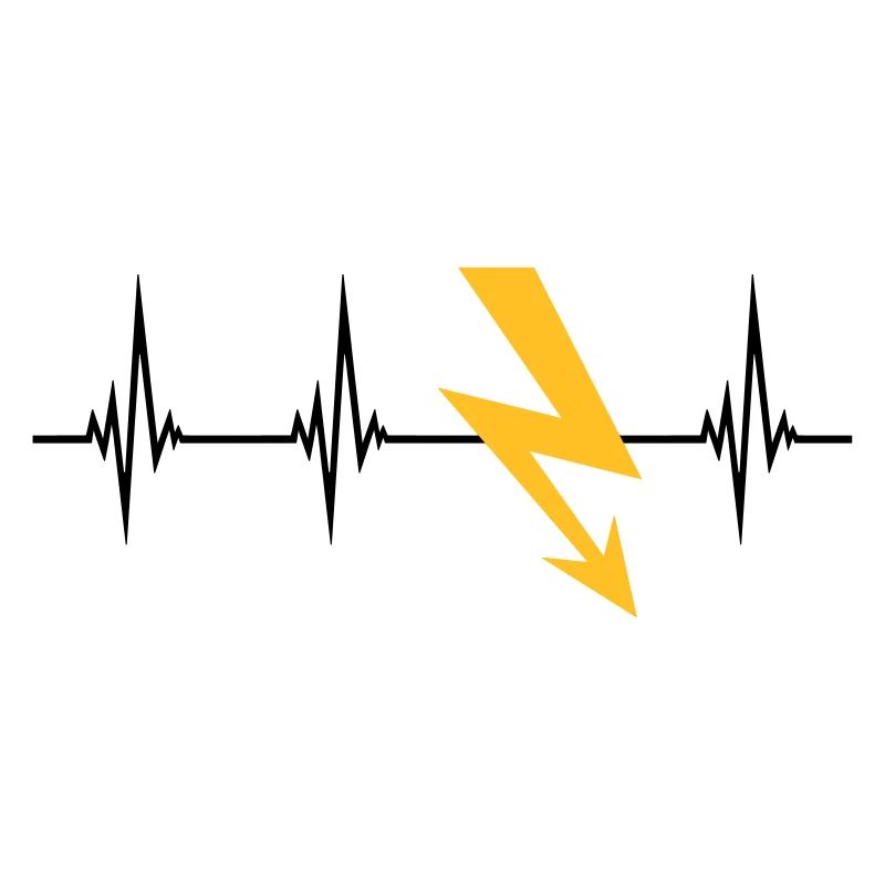 current pulse heartbeat frequency electric flash en