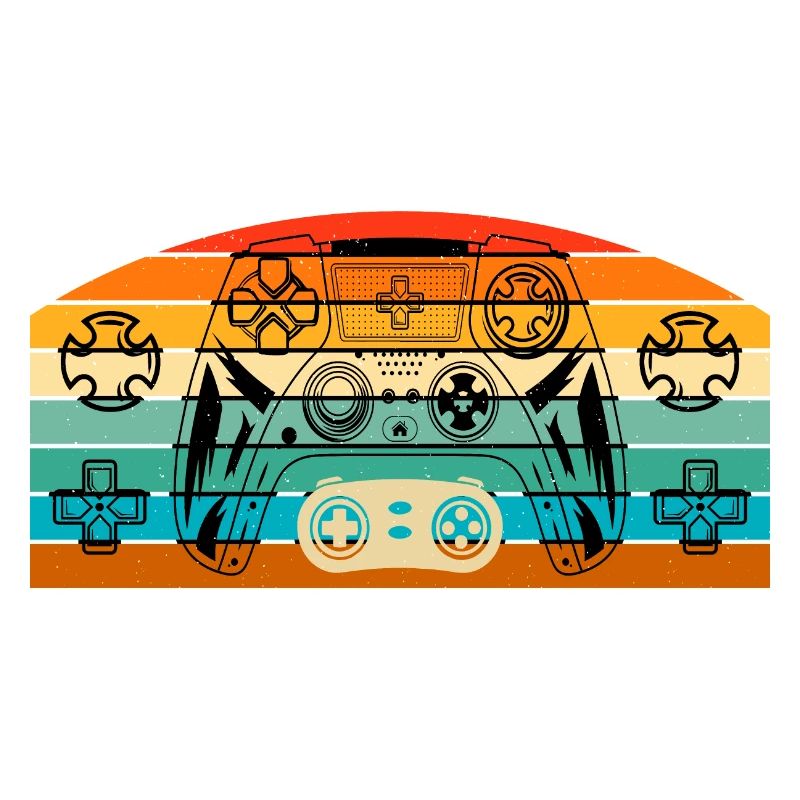 Vintage Retro Gaming Controller