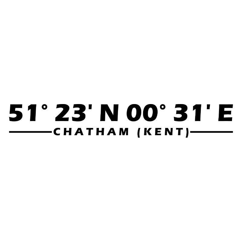Chatham (Kent) coordinates