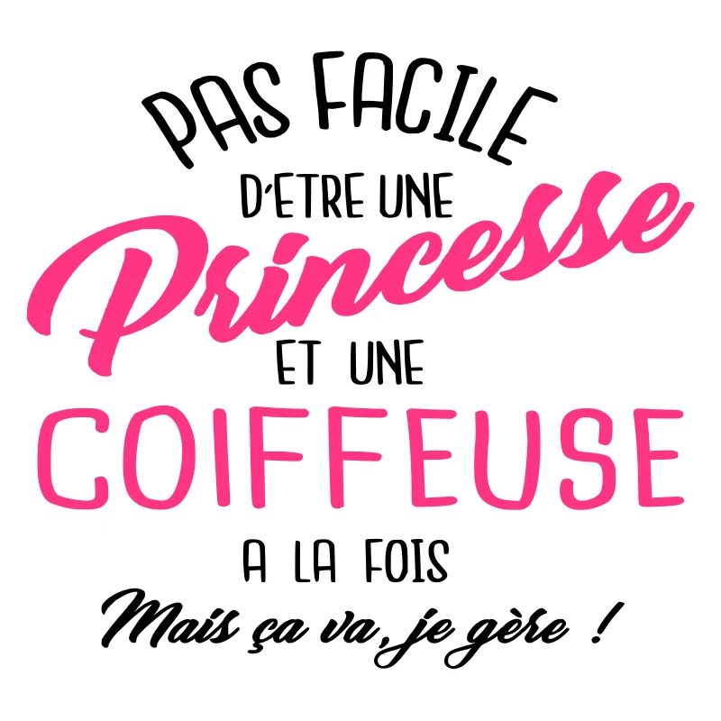 Princesse et coiffeuse