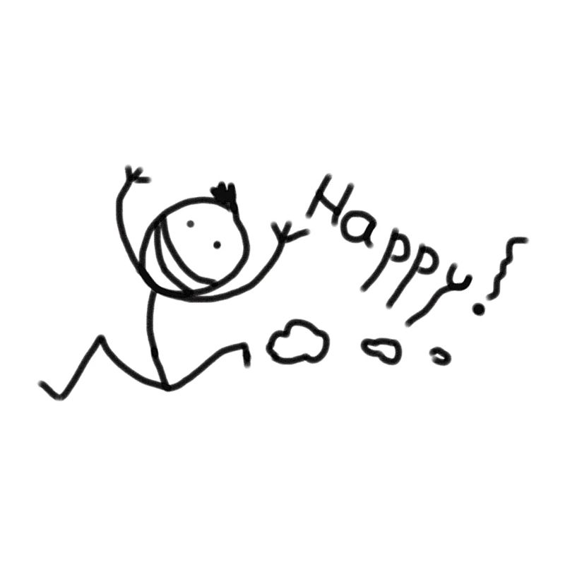 happy
