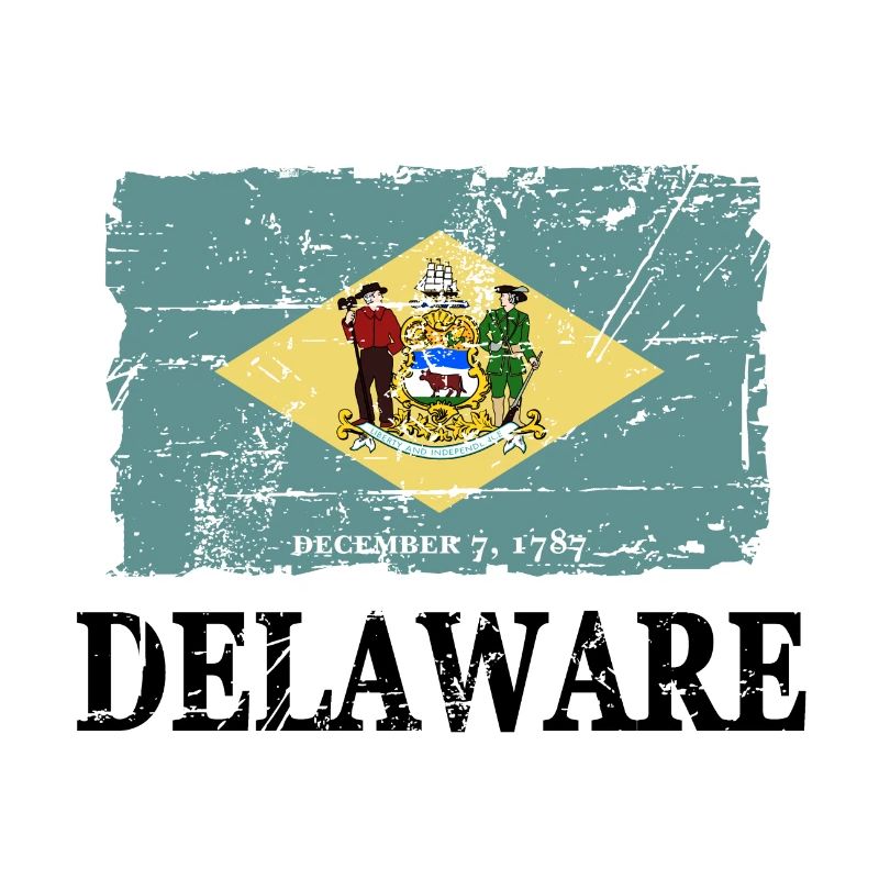 Delaware - Drapeau - Bannière - Drapeau - Drapeau