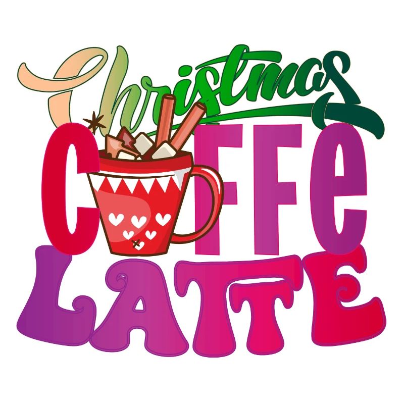 Caffe Latte de Noël Café de Noël