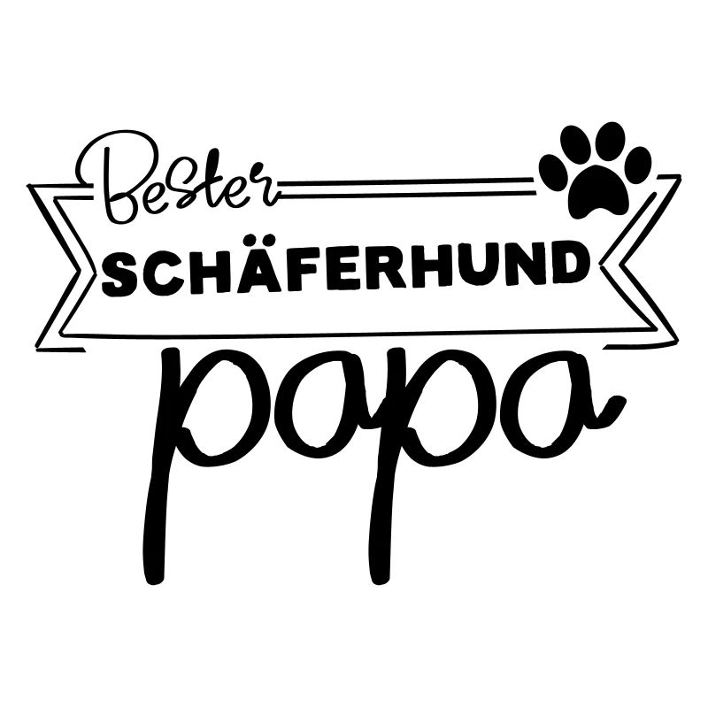 Bester Deutscher Schäferhund Papa