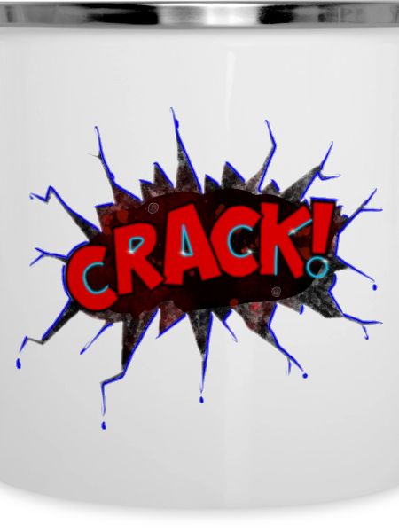 Crack Burst Comic-Explosion