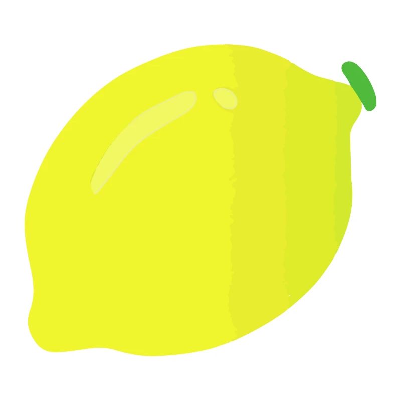 Zitrone Illustration Geschenkidee