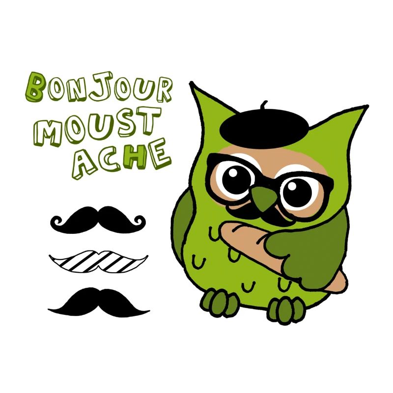 Eule moustache