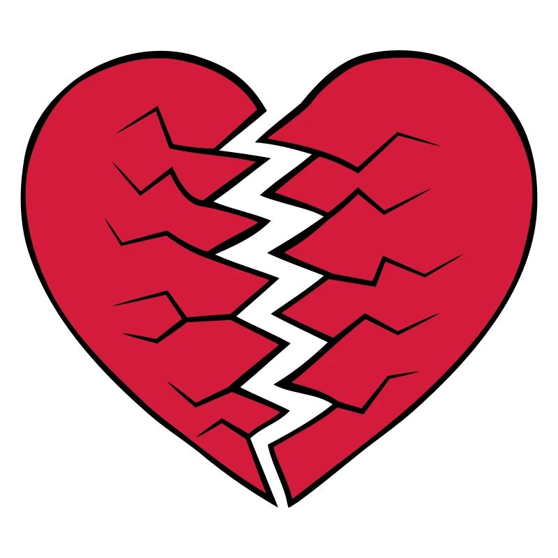 Heart broken design