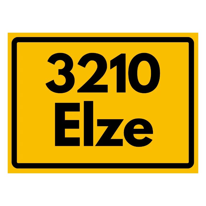 OLD POSTCODE ZIP CODE RETRO 3210 ELZE LEINEKLOSTER