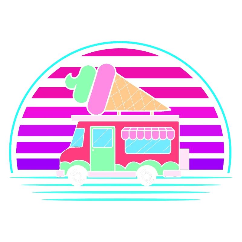 Eiscreme Eiswagen Eis Eisdiele