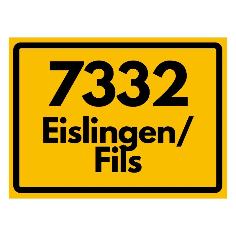 OLD POSTCODE 7332 ZIP 73054 EISLINGEN FILS