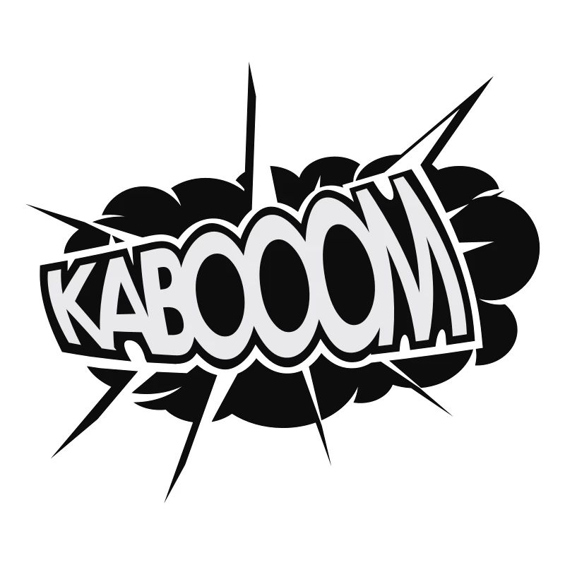 Comicsprache KABOOOM (explosion)