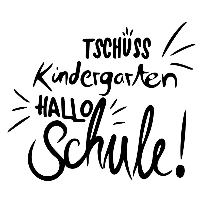 Tschüss kindergarten