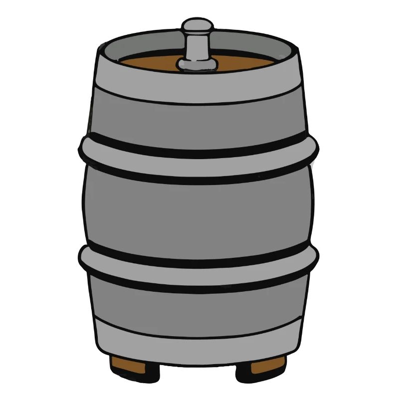 Beer Barrel Beer Drinker Beer Drinker Gift Idea