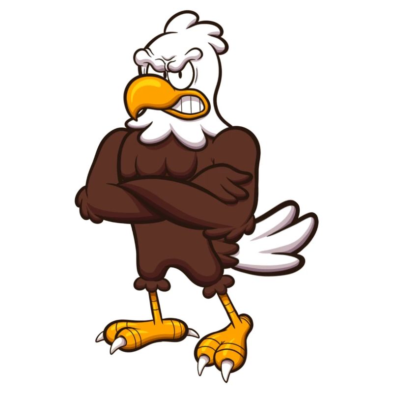 Angry Eagle Character