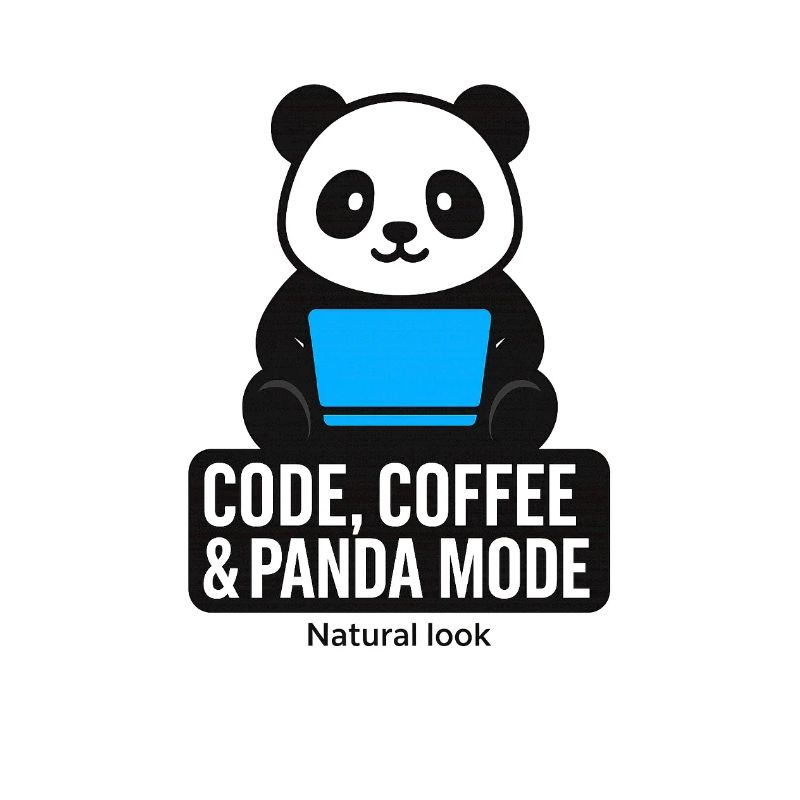 Code, café et style panda